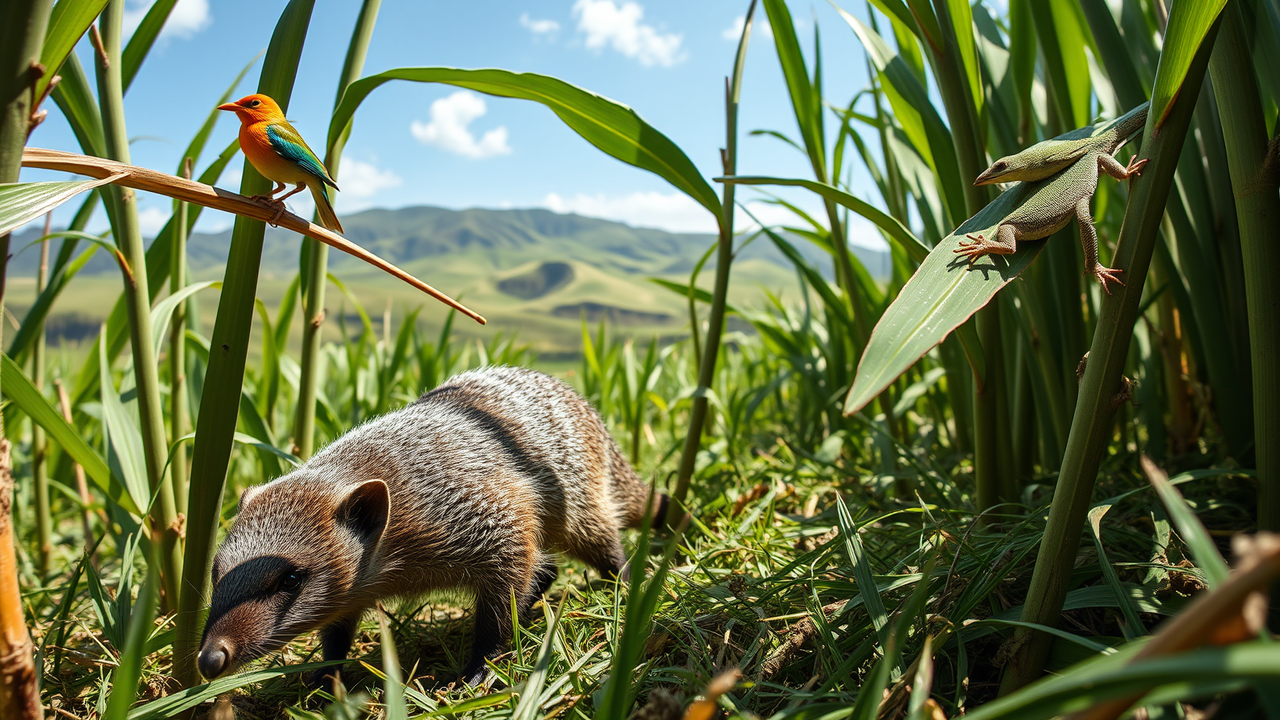 In 1883, Hawaii introduced mongooses to control rats in sugarcane fields. They soon became a far bigger threat to native wildlife