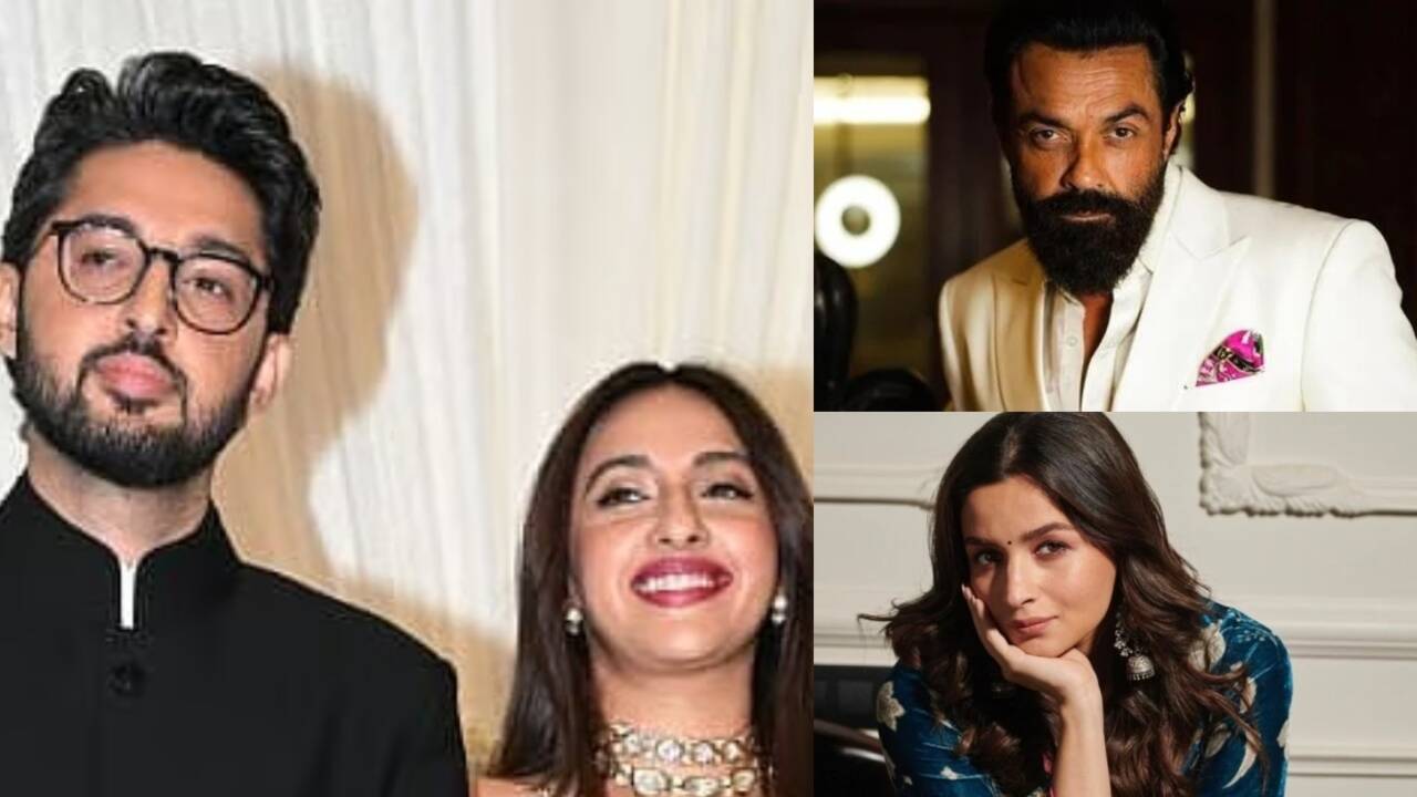 Akansha Ranjan Kapoor and Sharan Sharma wedding reception: Alia Bhatt, Bobby Deol, Sonakshi Sinha, Neena Gupta, Jackie Shroff and more attend