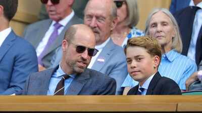 Why did 12-year-old Prince George wear a suit to Wimbledon despite the scorching heat?