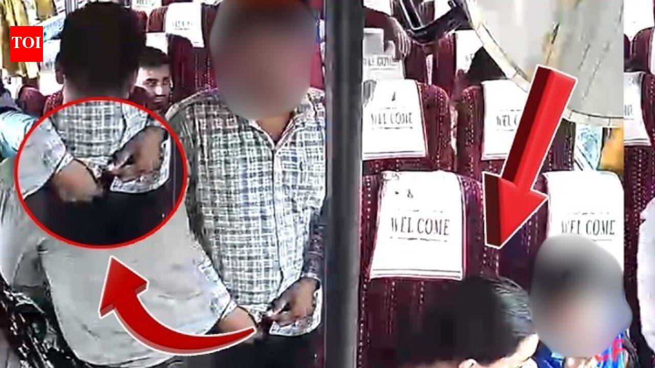 MP man detained after video of him making obscene gestures at women inside bus goes viral