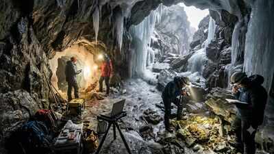 A hidden cave in Norway protected a 75,000-year-old Arctic world until scientists finally uncovered it