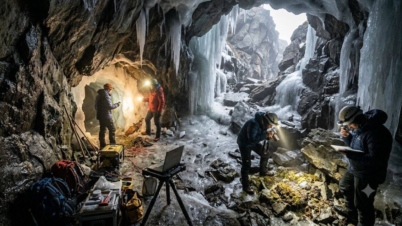 A hidden cave in Norway protected a 75,000-year-old Arctic world until scientists finally uncovered it