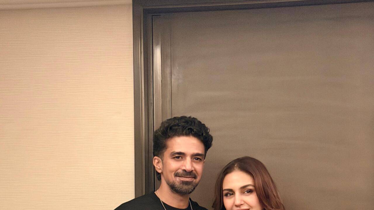 Saqib Saleem and Huma Qureshi in Kolkata