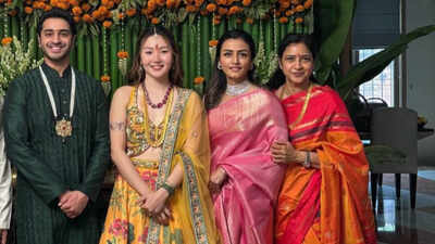 Namrata Shirodkar shares glimpses from Mahesh Babu’s nephew Siddharth Galla and Aigu’s Italy wedding celebrations