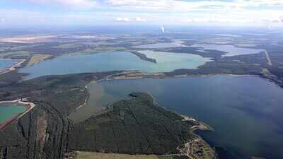 Germany’s mine scars in Lower Lusatia became Europe’s largest artificial lake system, as post-mining restoration turned extraction land into forests, tourism sites and energy projects