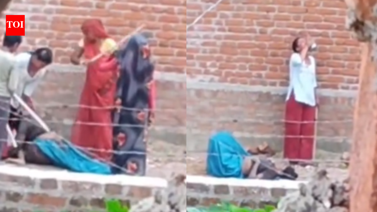 Woman thrashed with sticks in front of police, dies; kin allege cops made her wait at thana