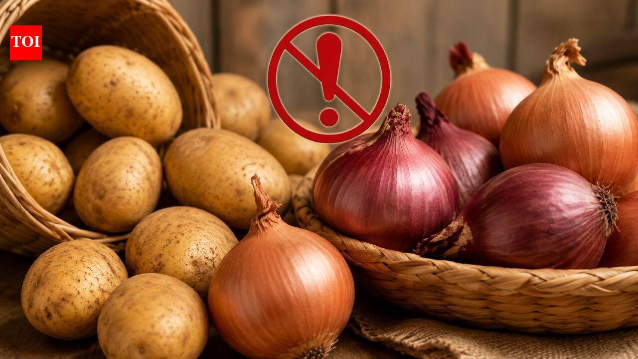 Why you should never store onions with potatoes: The kitchen storage mistake that makes both spoil faster