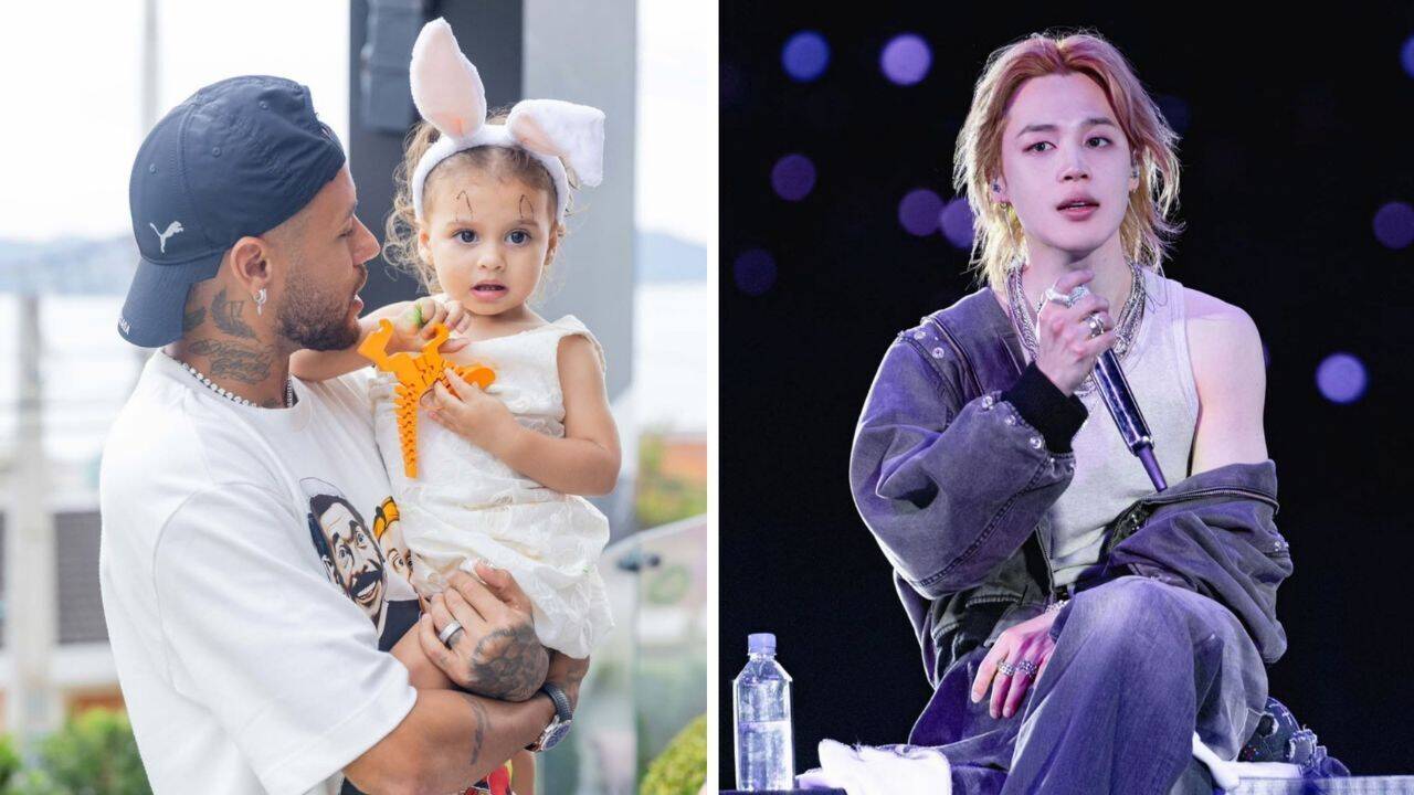 Neymar Jr. 's daughter sparks adorable crossover after revealing her love for BTS' Jimin :