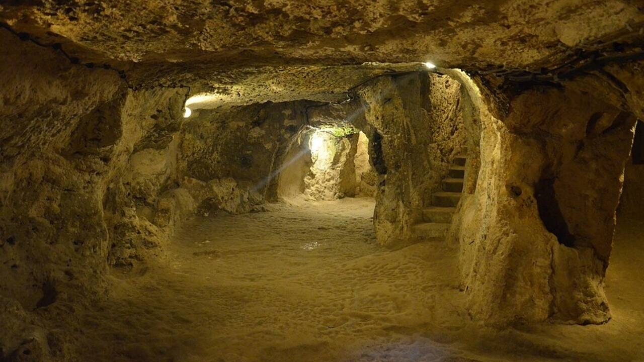 In 1963, a man renovating his home in Turkey noticed his chickens kept disappearing into a crack in his basement wall, when he dug it open, he found the ancient city of Derinkuyu, an 18-level city 85m underground that could shelter 20,000 people