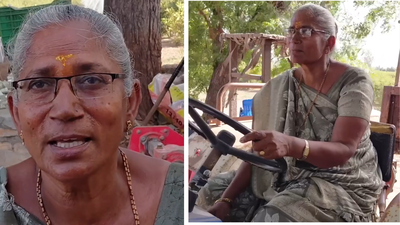  The Gujarat woman who learned tractor driving at 40