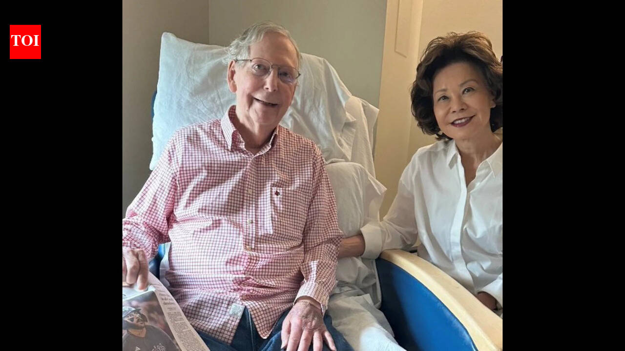 Mitch McConnell issues proof he's alive in a photo from hospital, Internet says release a video to prove photo is not AI-generated