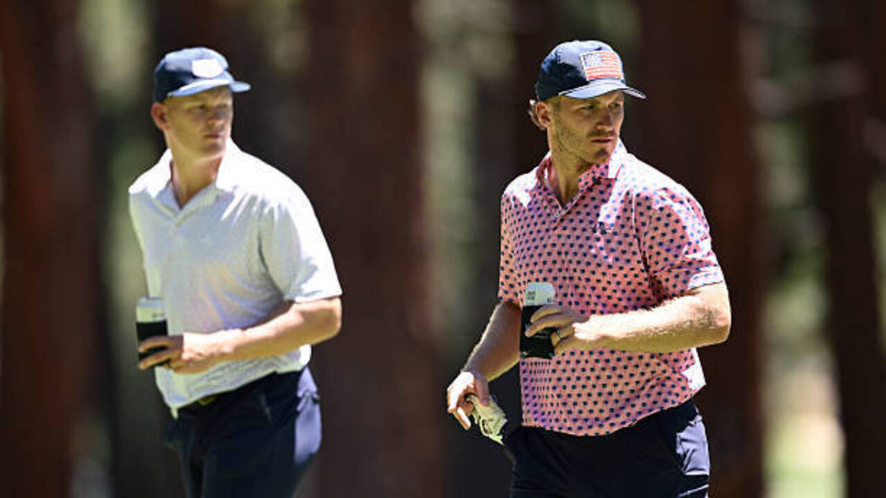 Florida Panthers brothers Matthew Tkachuk and Brady Tkachuk join NHL stars at 2026 American Century Championship golf event