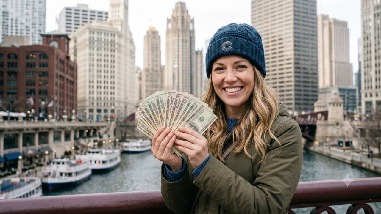 She left her $125k corporate job, and now she's to write huge cheques because bank transfers won’t work!