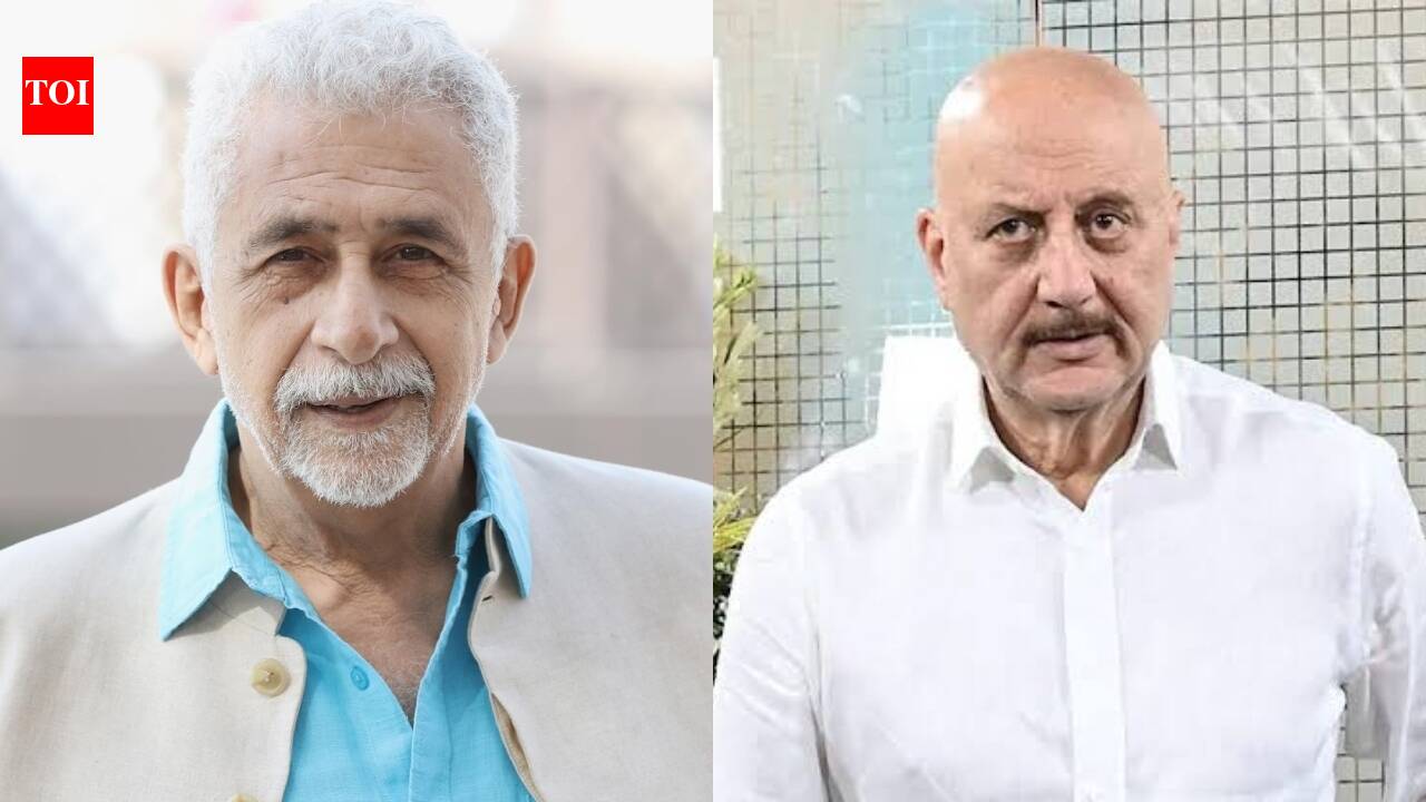 Anupam Kher clarifies Naseeruddin Shah and him have hugged and patched up as 6-year old video goes viral, replies to trolling over Ram Mandir in Ayodhya: 'Why are you threatened by my shadow?'