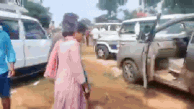 Watch: Women thrash officials with brooms, chase them away as Bidadi Township survey faces fierce resistance