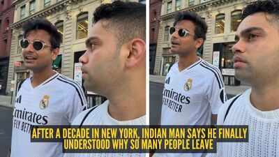 After a decade in New York, Indian man says he finally understood why so many people leave