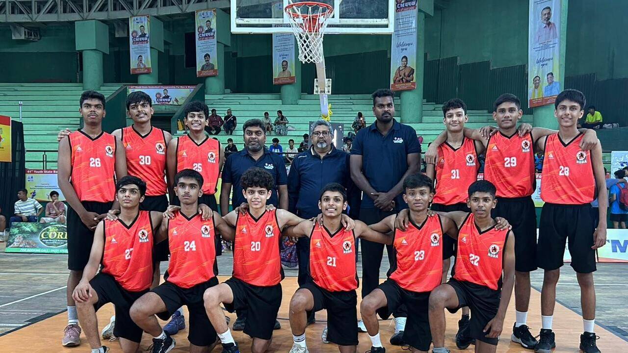 Nagpur girls win silver, boys finish fourth in U-16 state basketball championship