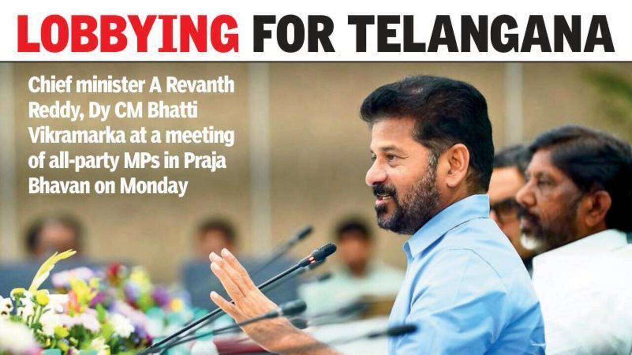 Revanth urges all-party MPs to push for central approvals