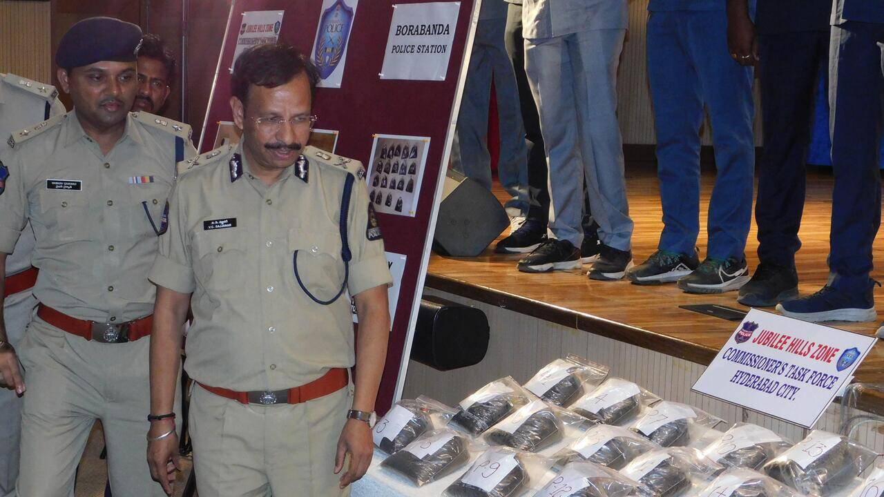 Hyderabad Task Force sleuths bust two hash oil rackets, seize contraband worth over ₹3 crore