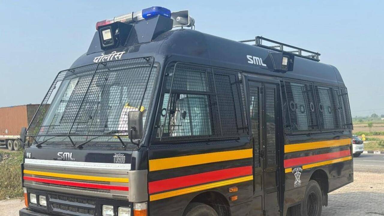 State police introduce compact surveillance vans for crowd control & disaster response