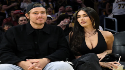 First Taylor and Travis, now Justin Herbert and Madison Beer are making MSG history
