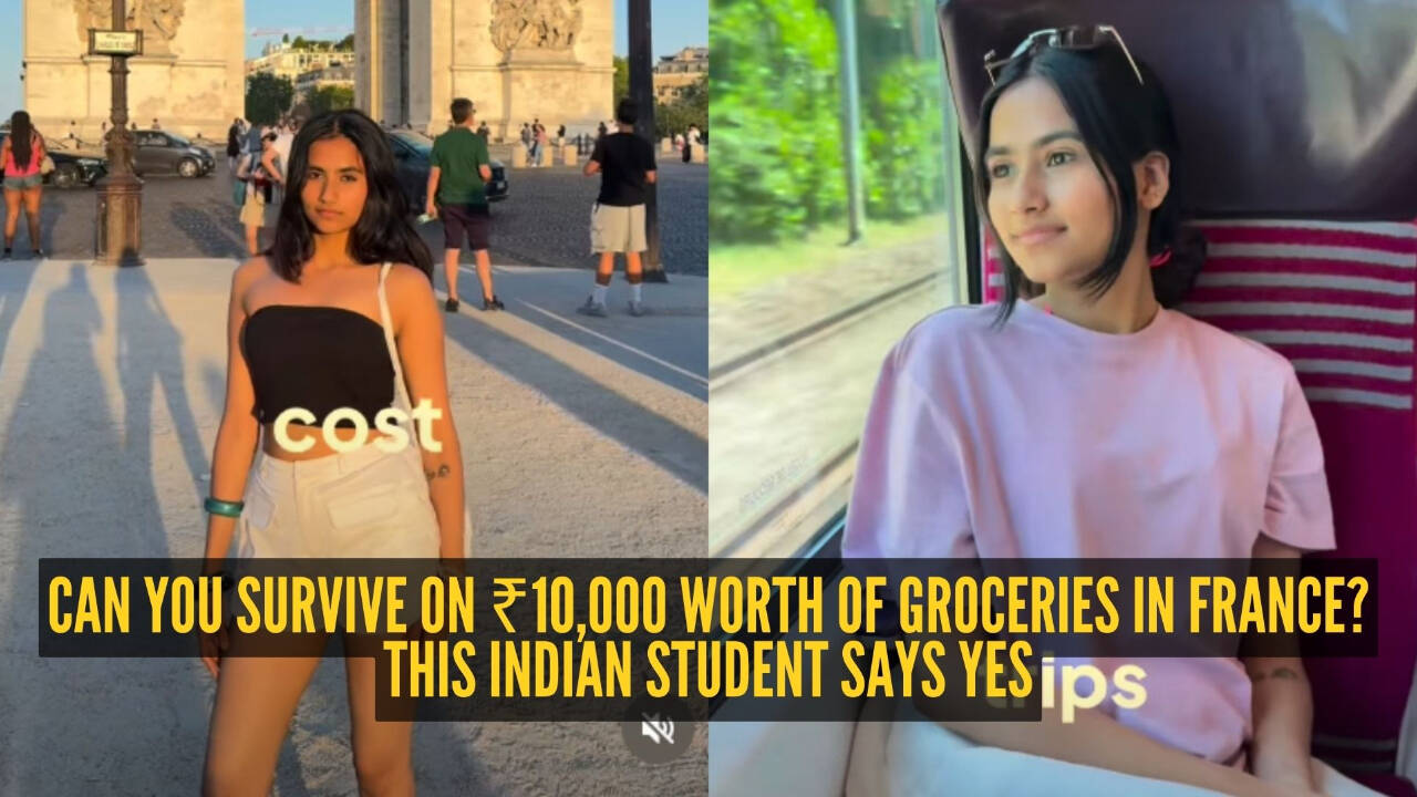 ₹60,000 rent, ₹10,000 on groceries: Indian student's monthly budget in France leaves the internet divided