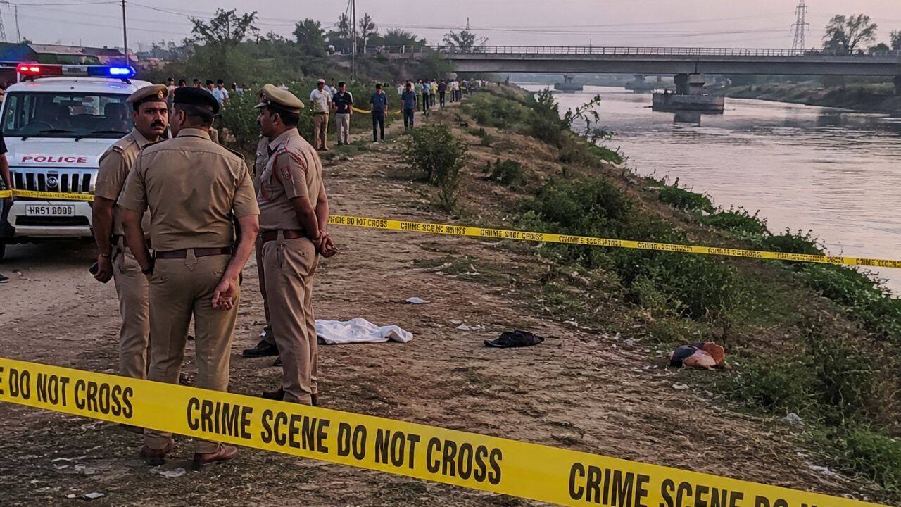 Hands tied, faces injured: Missing man and woman found dead in Faridabad canal