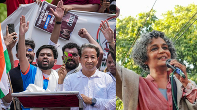 'We worry their negligence will worsen health': Arundhati Roy, other prominent figures urge CJP protesters to end hunger strike