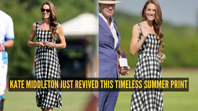 Kate Middleton brings back the timeless gingham dress and it's the easiest summer trend to copy