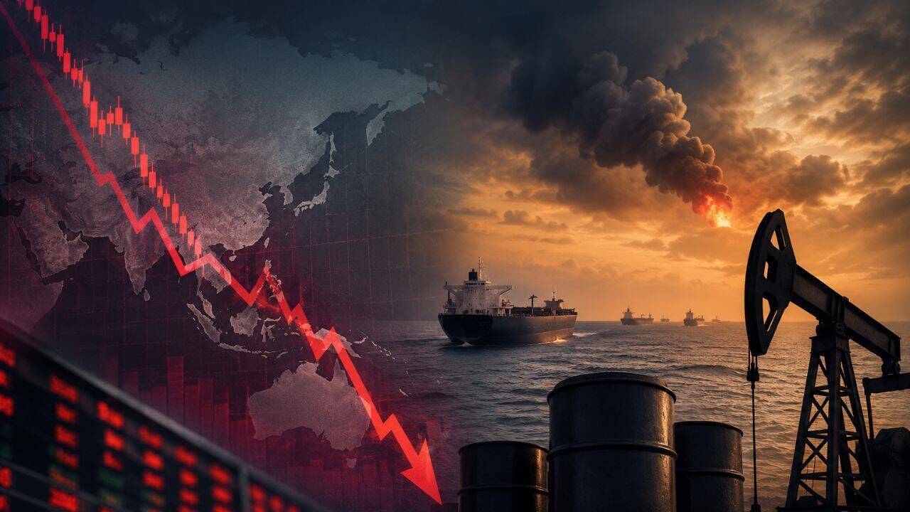 Asian stocks fall over 2% as US-Iran tensions escalate in Hormuz; oil prices record jump
