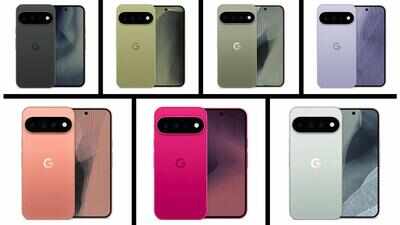 Comparison of alleged color variants for the Google Pixel 11 series