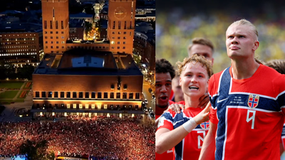  Norway receive hero's welcome after historic World Cup campaign | Watch
