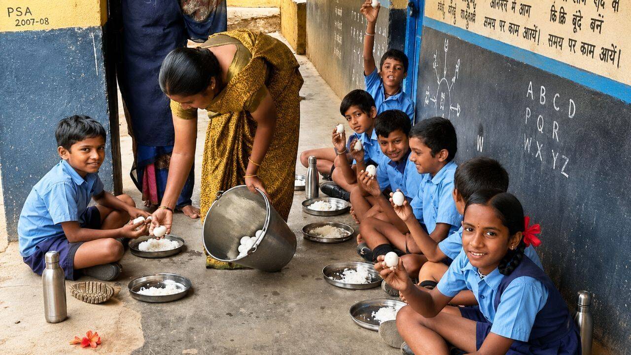 How Karnataka put eggs on the school menu, 6 days a week