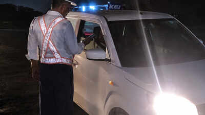 275 drunk drivers challaned, vehicle impounded during 12-day special drive in Gurgaon