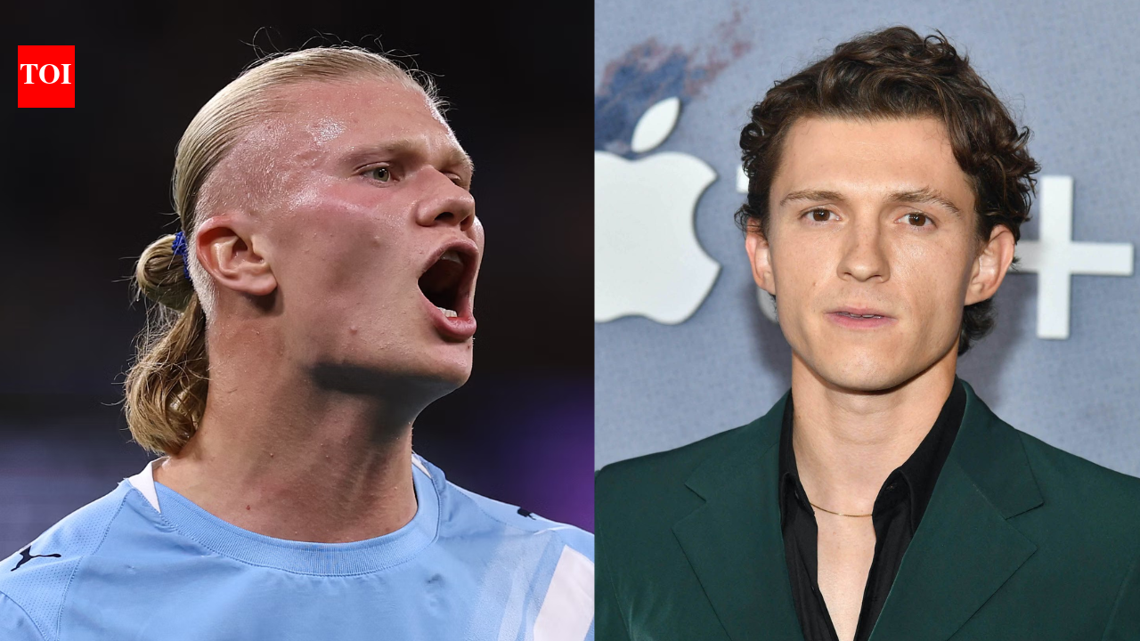 Tom Holland can't stop laughing over Erling Haaland ghosting his DM as Spider-Man star gears up for Brand New Day release