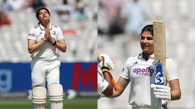 Indian women team script historic Test triumph
