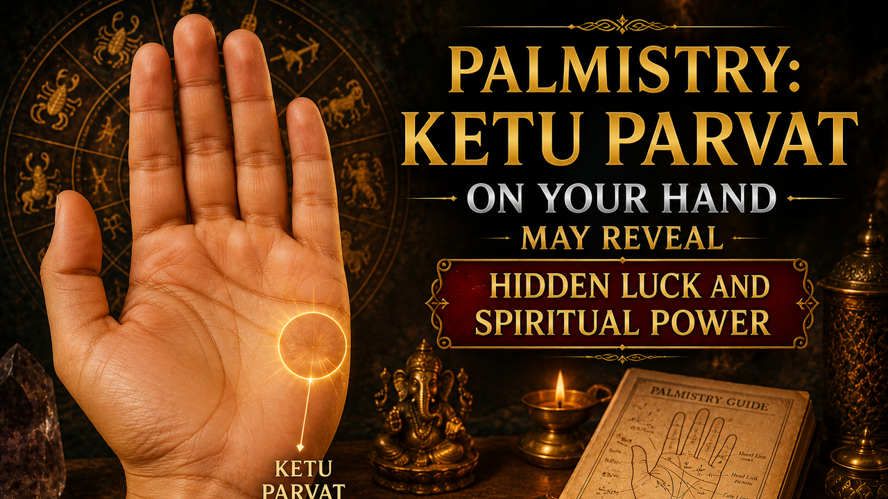 Ketu Mount on Your Hand Can Reveal Hidden Luck and Spiritual Power