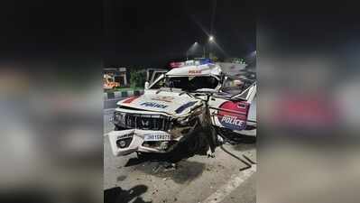 Hazaribag cop killed, 3 injured as police vehicle crashes into trailer in Dhanbad