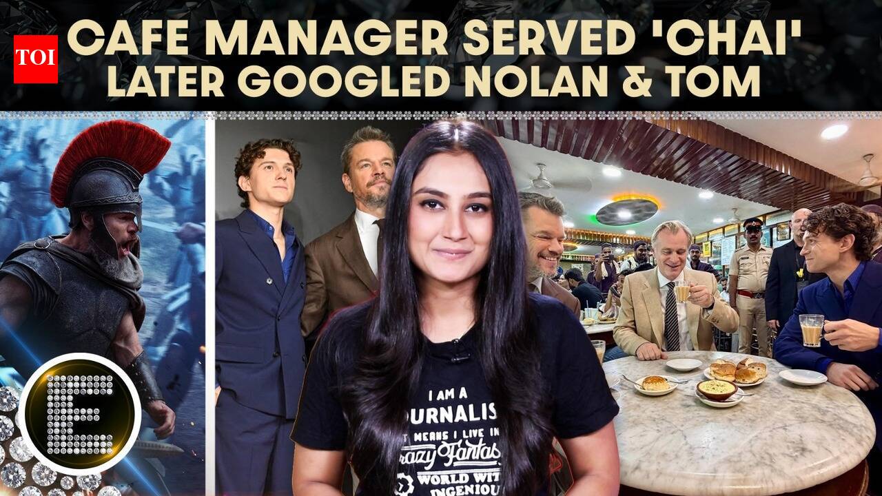 Mumbai Cafe Manager Had No Idea He Served Christopher Nolan and Tom Holland Until They Left