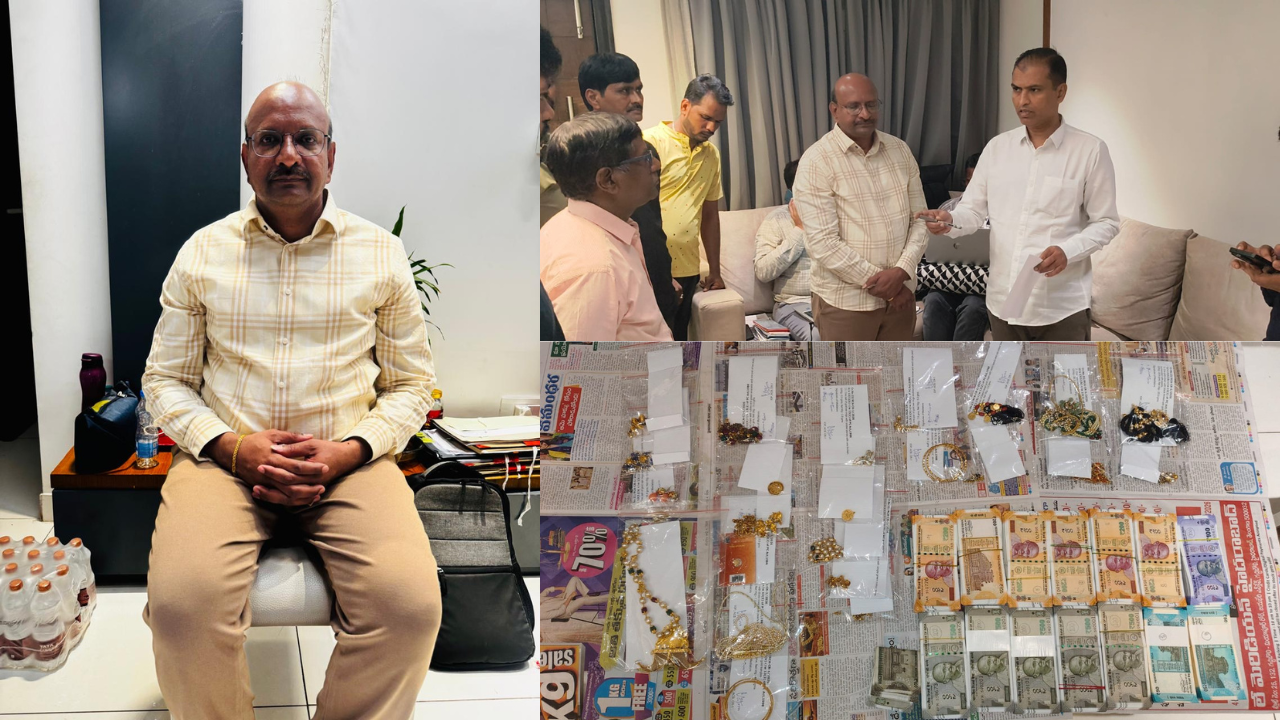 1.44kg gold, 12kg silver: Raid on Hyderabad civic official uncovers Rs 9.24cr assets