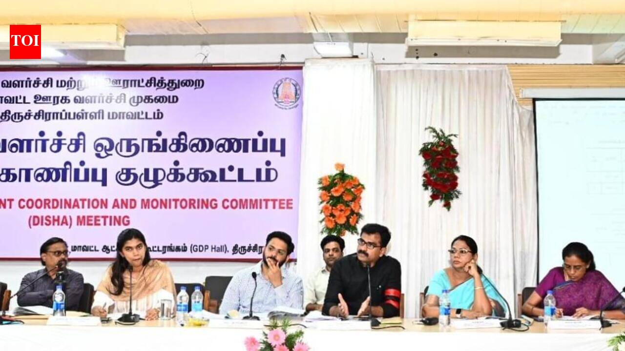 DISHA meeting revives pending road projects in Trichy