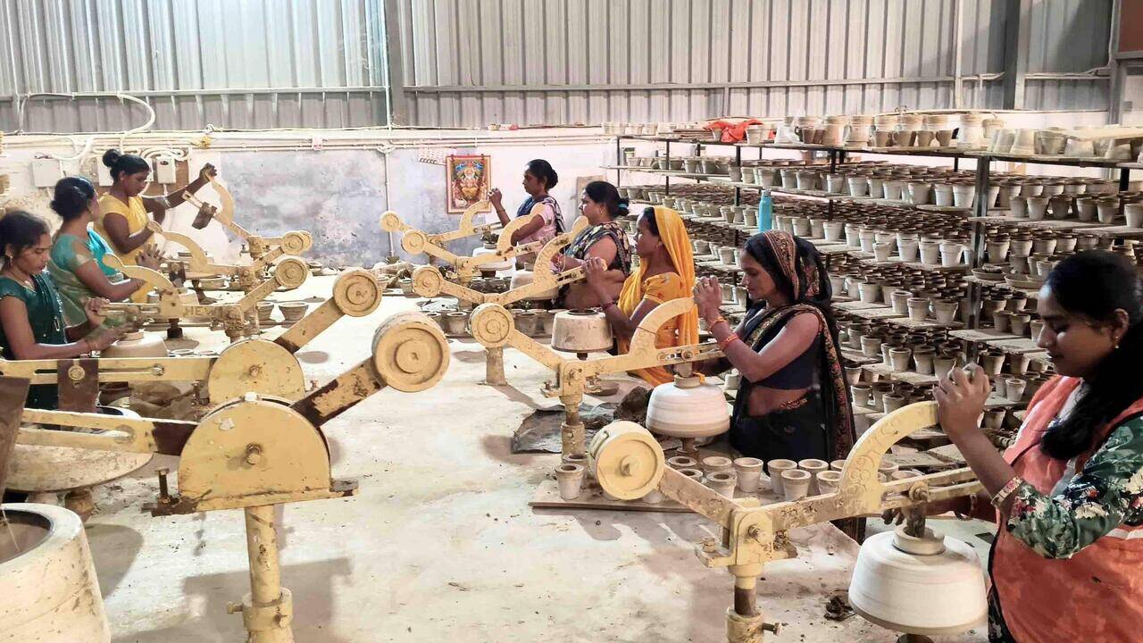 Govt scheme revives dying tradition of clay craftsmanship