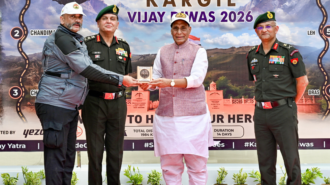 Kargil's victory shows our resolve to respond with full might to any hostile gaze upon India