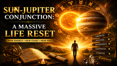 Sun-Jupiter Conjunction: A Massive Life Reset Is Coming for 4 Zodiac Signs