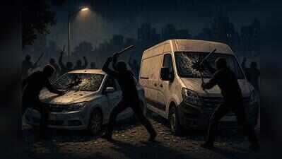 18 men damage two vehicles in Pune’s Padmavati