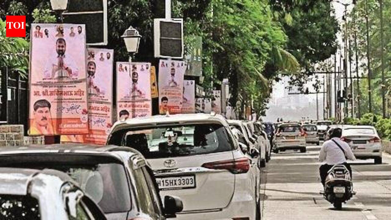 Political banners account for majority of illegal displays in Mumbai