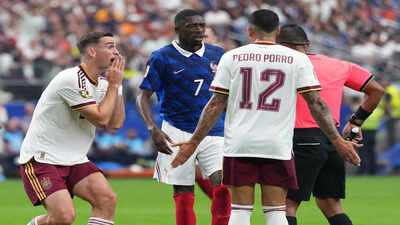 Not VAR: Why referee overturned France's free-kick against Spain in World Cup semi-final