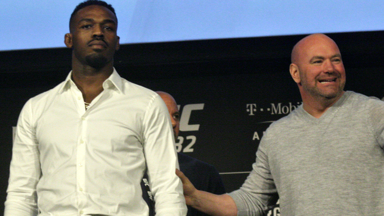 Jon Jones’ Dana White tribute sparks ‘toxic couples’ debate as UFC fans question sudden friendship