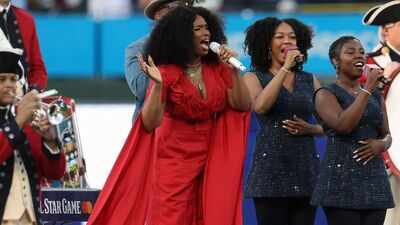 MLB All-Star 2026 best moments: Jennifer Hudson and Patti Labelle's performances, red carpet, fireworks extravaganza and more