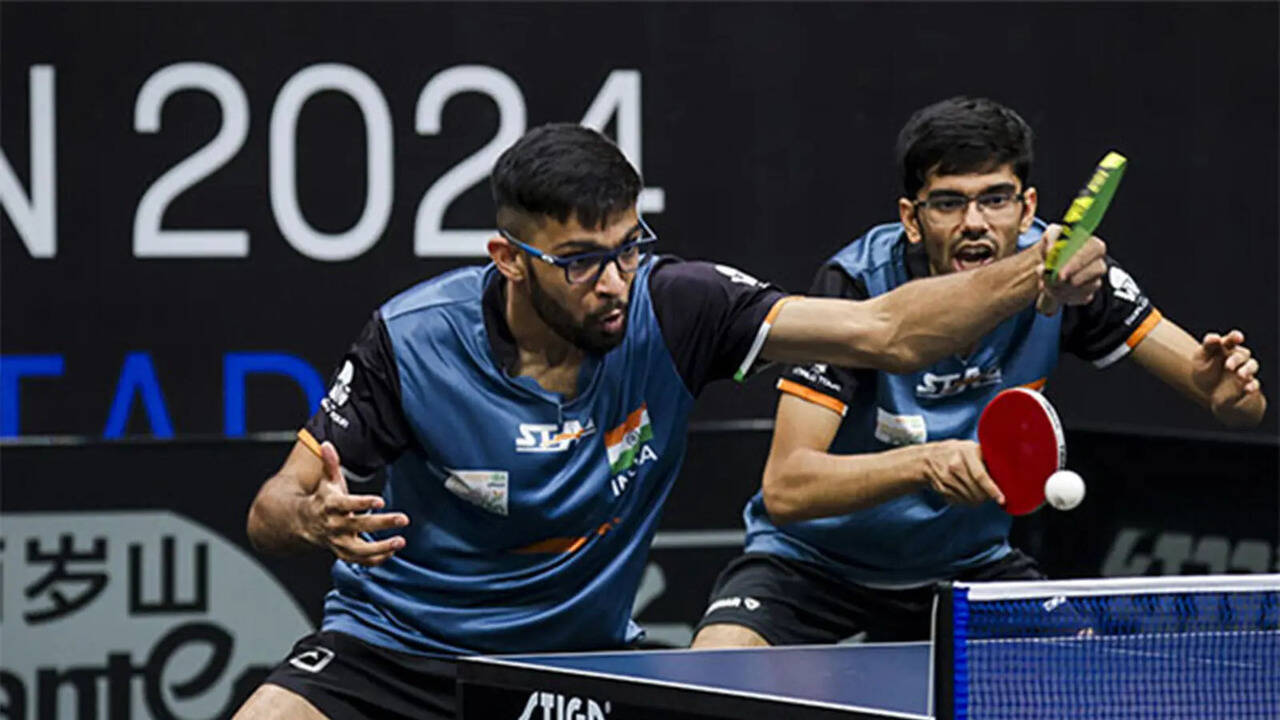 Table Tennis: Manav Thakkar-Manush Shah rise to world No. 2 in men's doubles